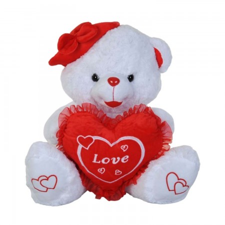 Kırmızı Şapkalı Peluş Ayıcık